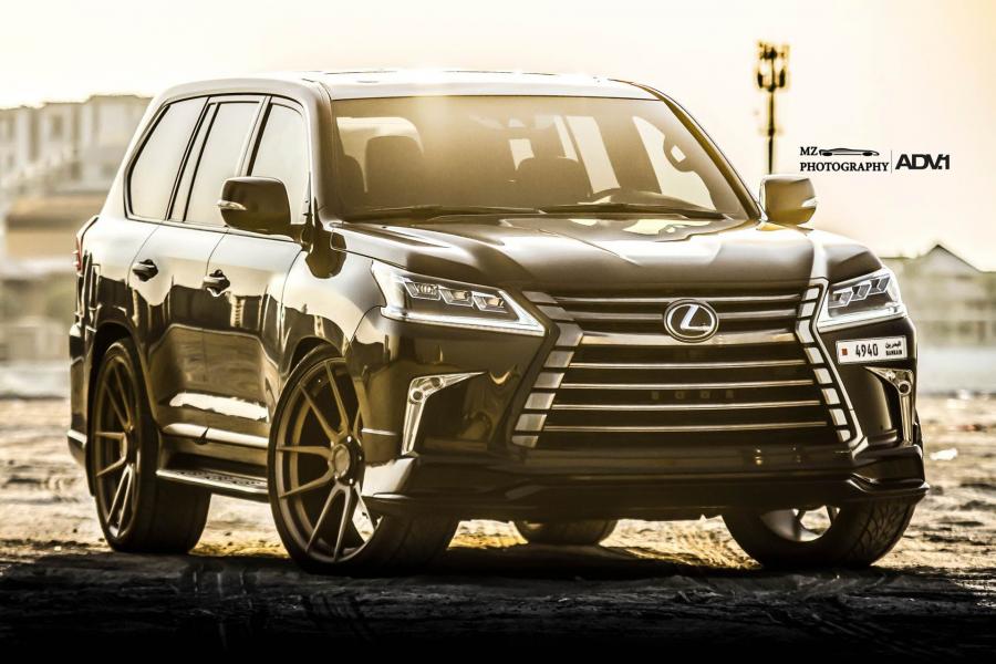  Lexus LX570 on ADV.1 Wheels (ADV5.0 M.V1 CS) 2016 года  (фото 6 из 10)